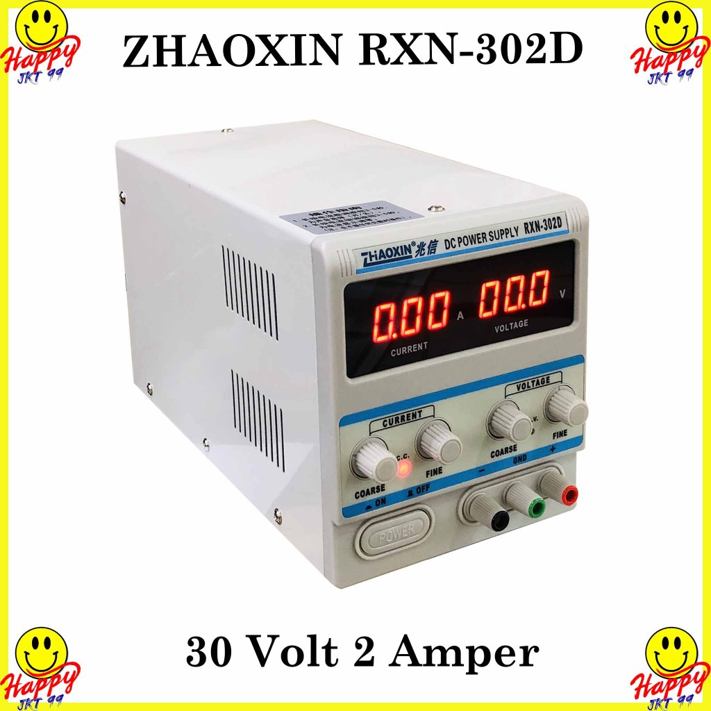 100% ORIGINAL POWER SUPPLY PSU DC ADJUSTABLE ZHAOXIN RXN-302D 30V 2A PS-3005D PS3005D 30V 5A RXN302D
