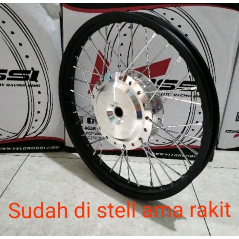 VELG ROSSI SET BELAKANG 140 RING 17 TROKOL BELAKANG BEAT SCOOPY VARIO 125 150 110 lama Mio j Mio m3 