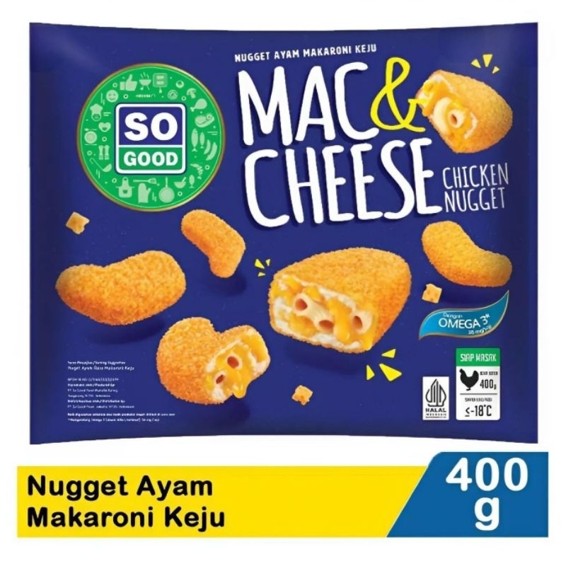 

So Good Chicken Nugget Mac & Cheese 400G