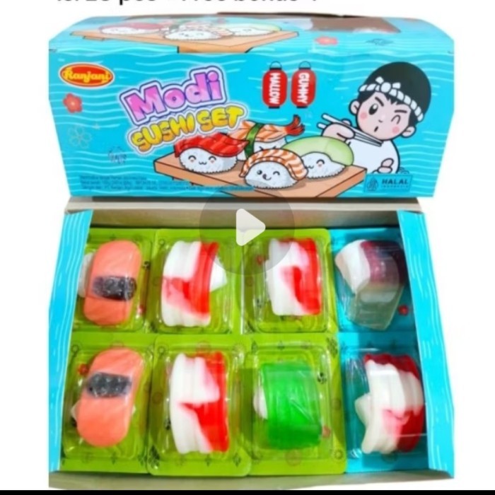 

RANJANI MODI SUSHI CANDY SET ISI 24 PCS