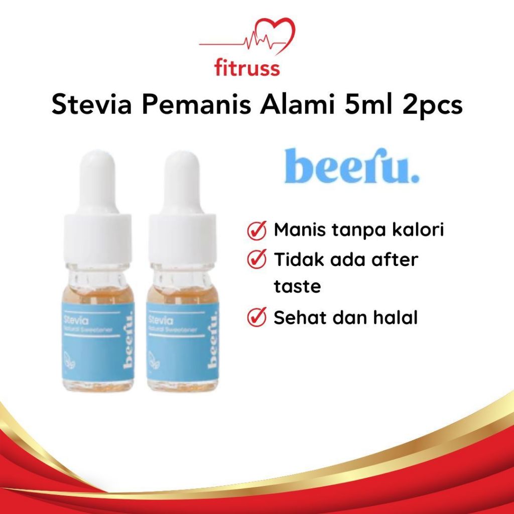 

BEERU Stevia Cair Tetes Pemanis Alami Bundling 5ml 2pcs
