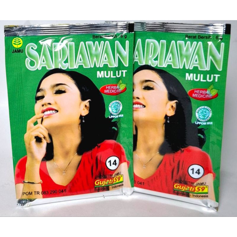 

JAMU SARIAWAN GUJATI KEMASAN PACK ISI 10 SACHET