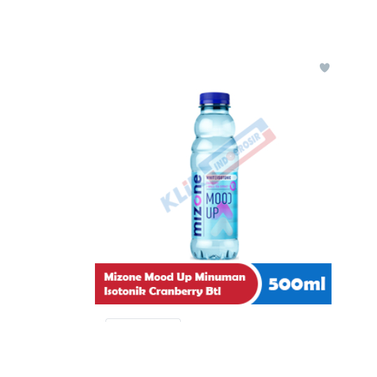 

MIZONE MOOD UP MINUMAN ISOTONIK BTL 500mL