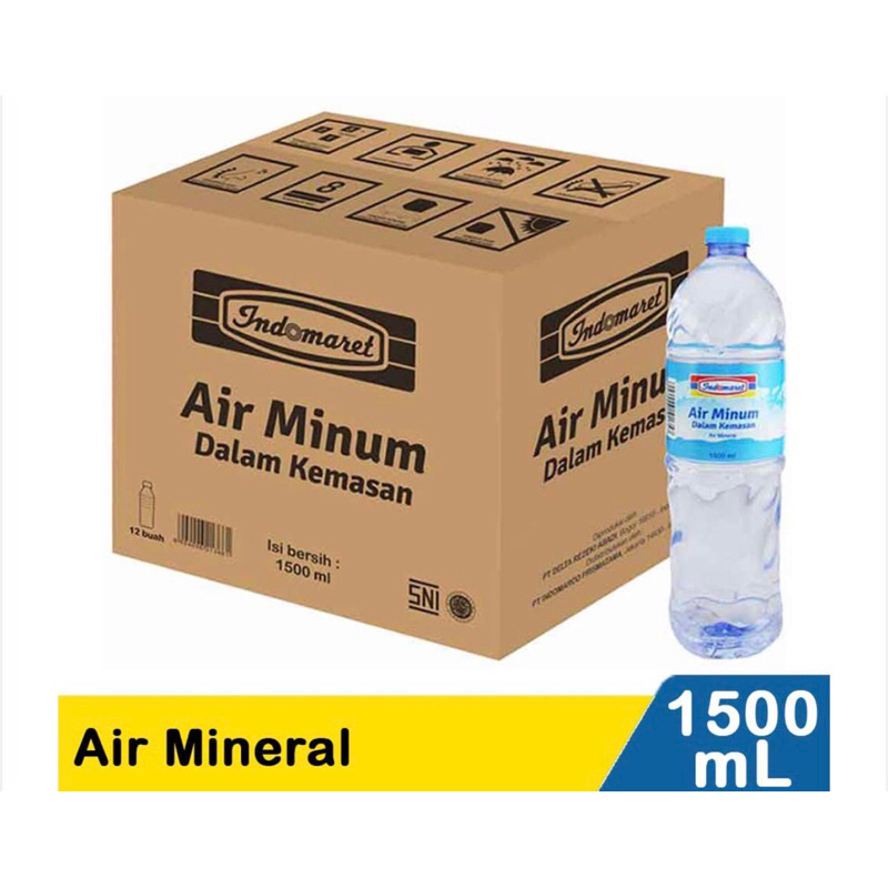 

air mineral Indomaret 1500ml x 24