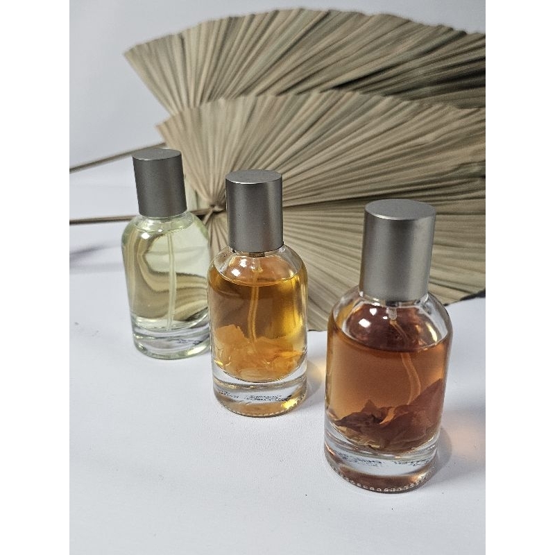 Minyak wangi/Parfum Pria dan Wanita Non Alkohol Aroma Mawar Melati Green Tea