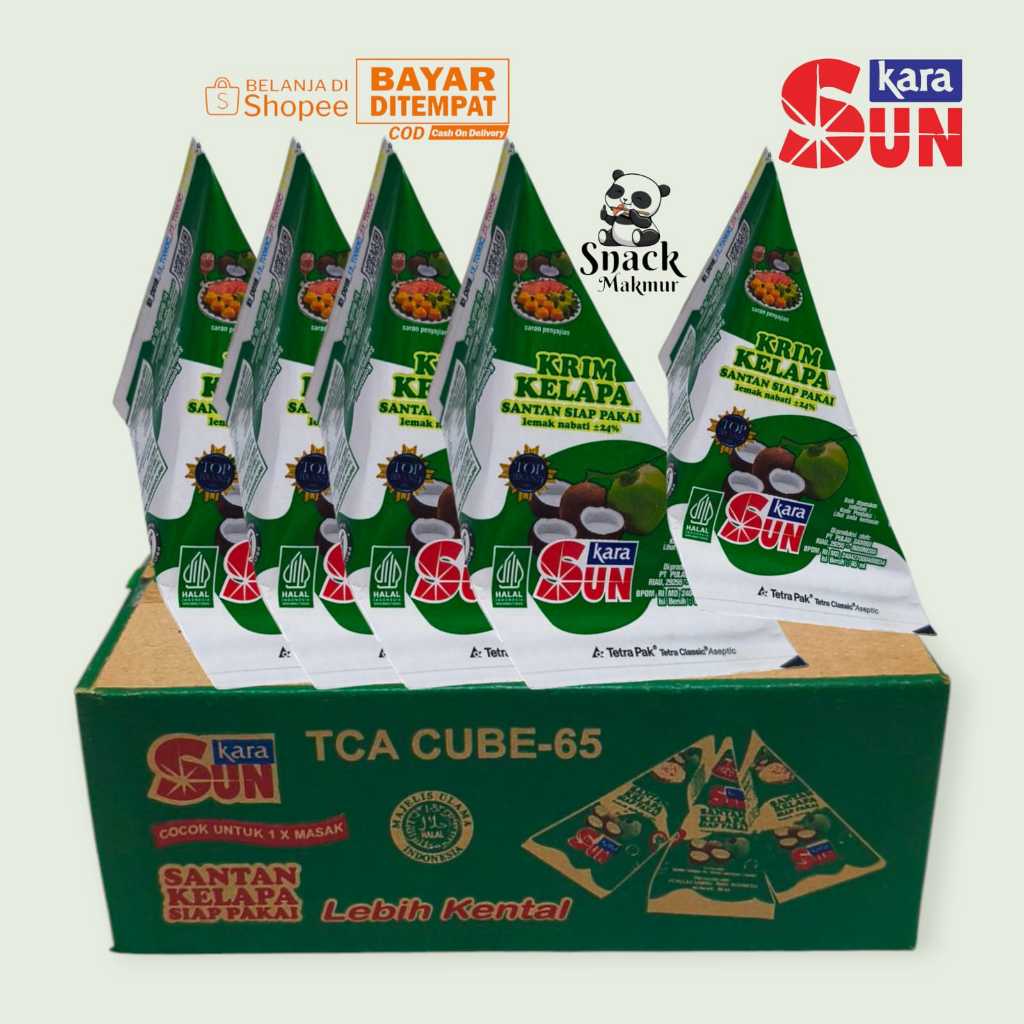 

SUN KARA SANTANN KELAPAA SIAP PAKAI HARGA PER 5 PCS X 65ml