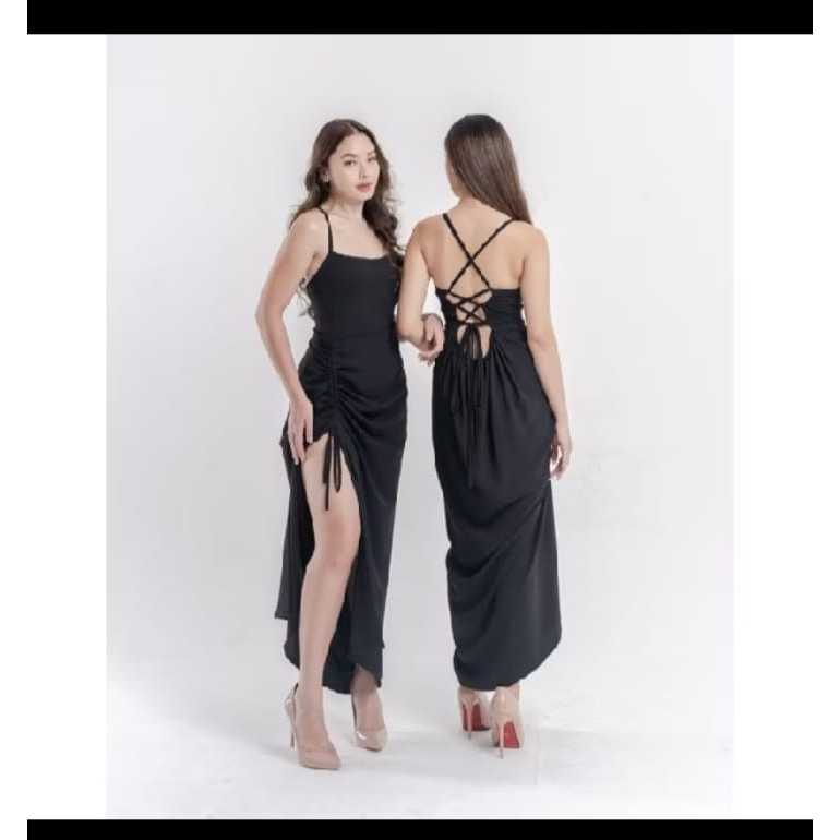 Hailey Dress Wanita Party Pantai Sexy Korean Style Terbaru / Dress Pantai WanitaSexy