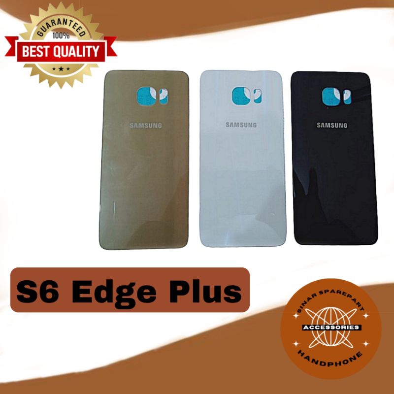 BACKDOOR BACK CASING TUTUP BELAKANG SAMSUNG GALAXY S6 EDGE + PLUS G928 NEW