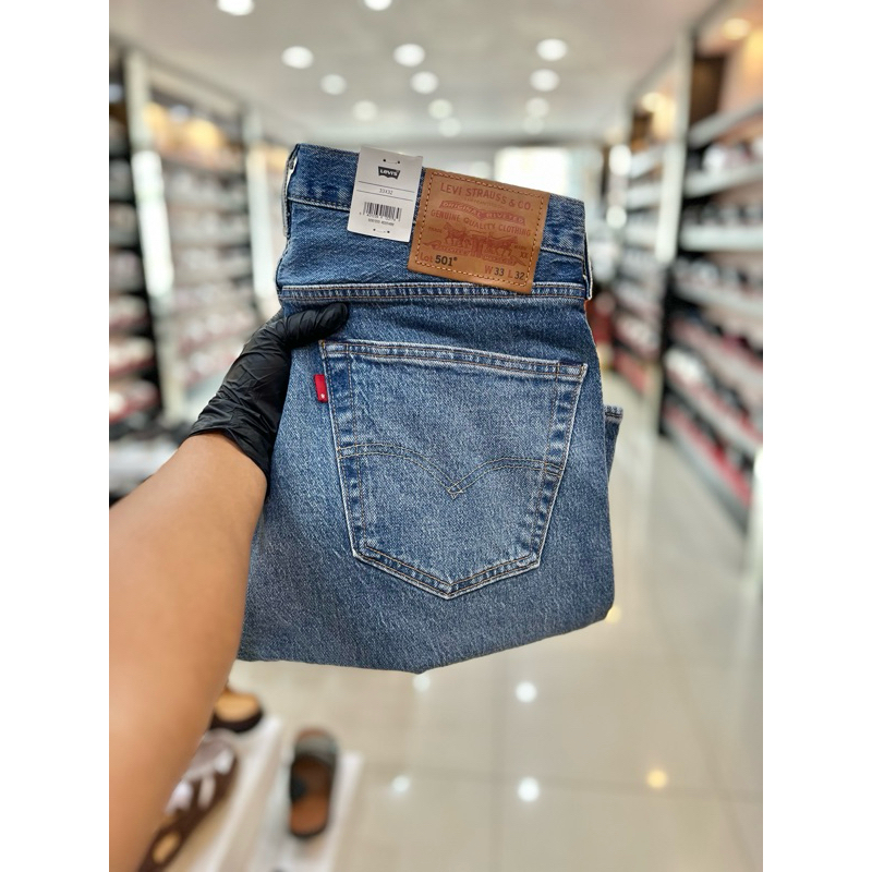 Celana Jeans Levis 501 Regular Fit Stretch Made In China ( 00501 - 3283 )