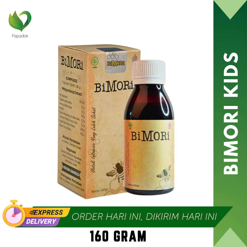 BIMORI Suplemen Herbal Untuk Mengatasi Pikun Vitamin Otak Untuk Lansia