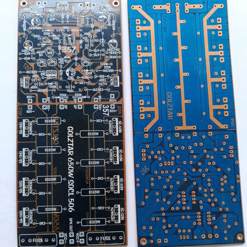 PCB power socl 506 2U 650w