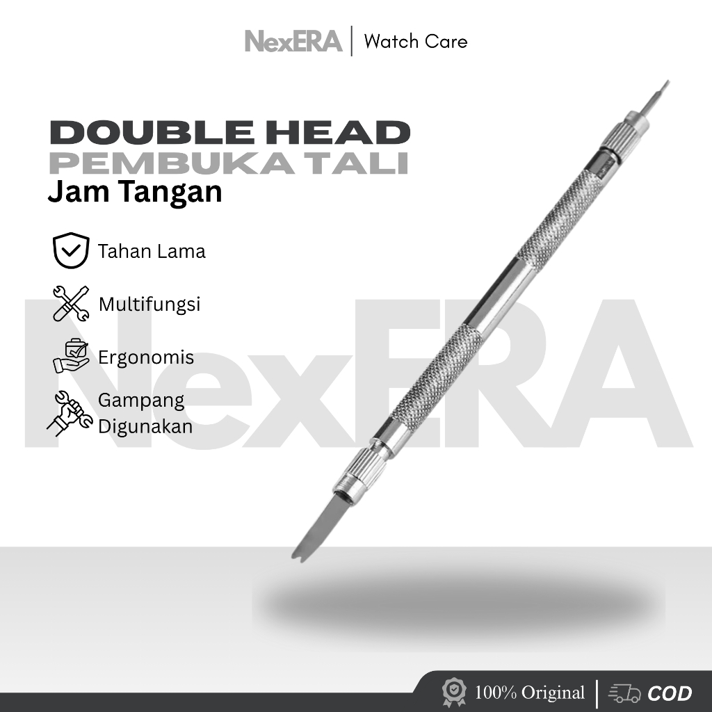 Alat Pembuka Tali Jam Tangan Double Head / Spring Bar Tool Dua Sisi
