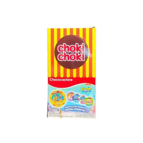 

CHOKI CHOKI CHOCOCASHEW BOX 180 GR 20 X 9 GR - Choki cokelat coklat box pack pak dus kardus karton