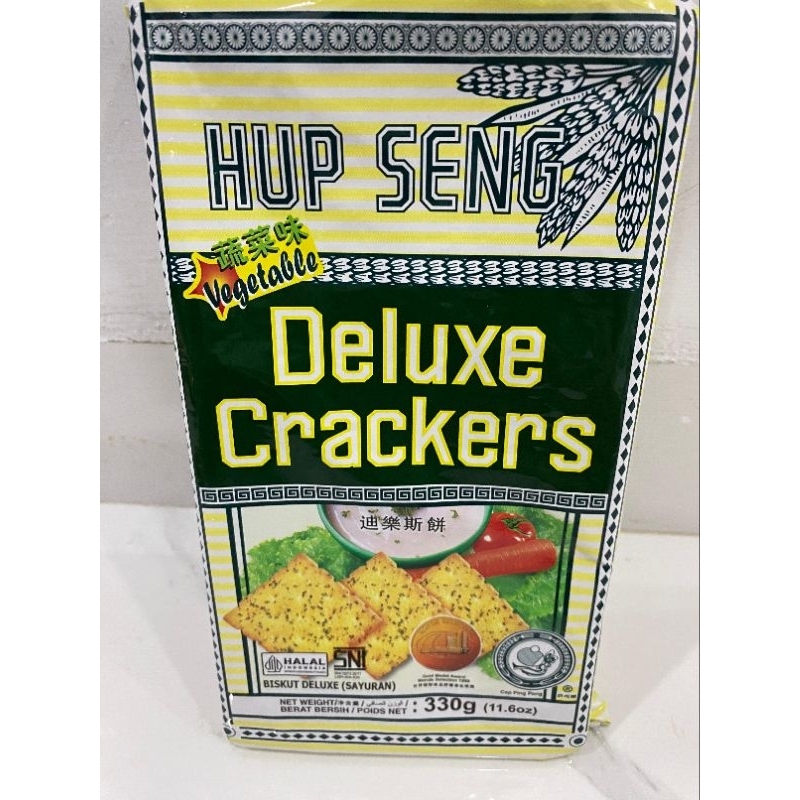 

HUP SENG VEGETABLE DELUXE CRACKERS