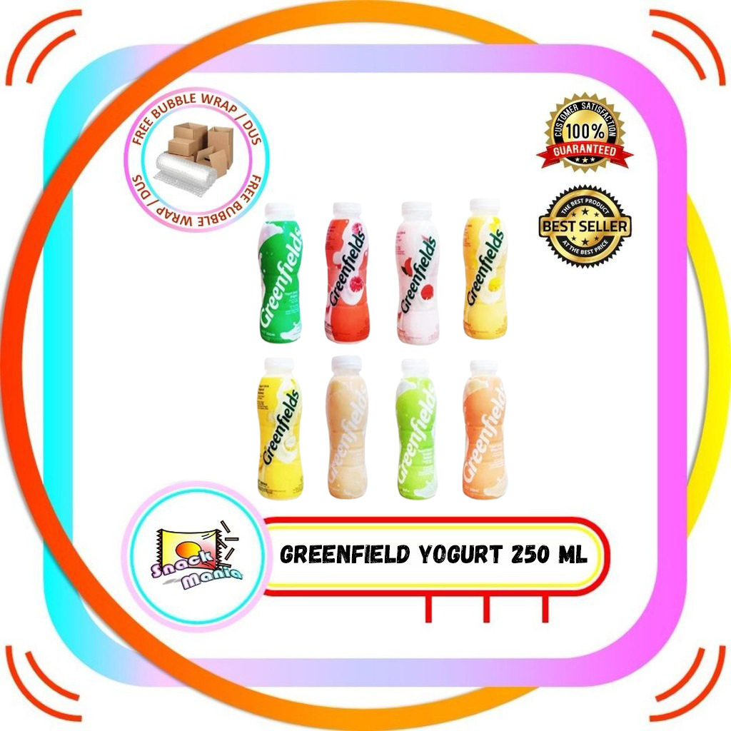 

Greenfields Yogurt Drink 250 ml Minuman Yoghurt Greenfield