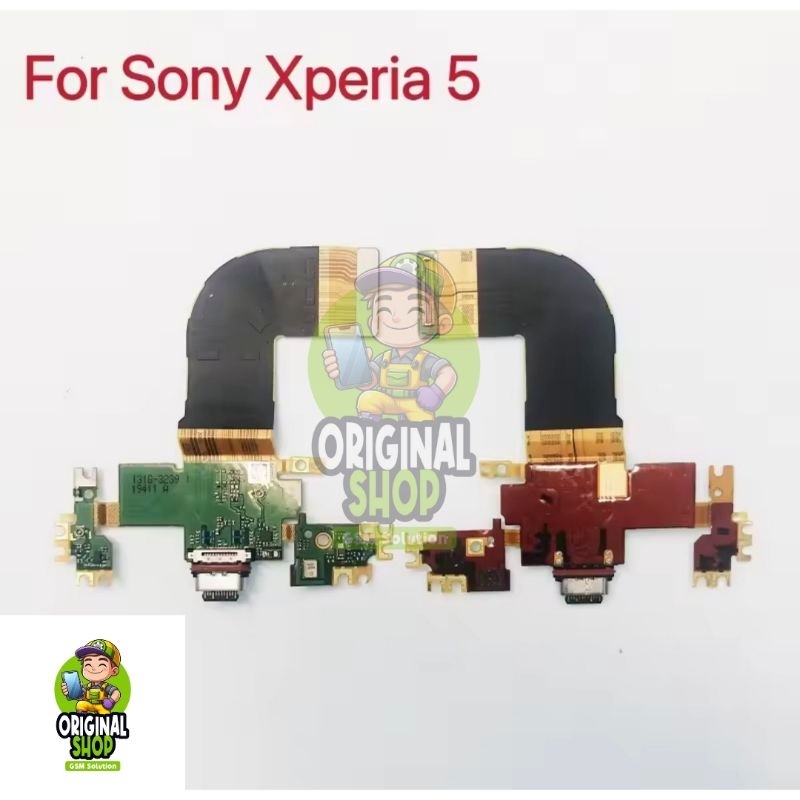 Flexible cas sony xperia 5 charger board