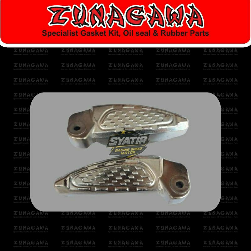 SYATIR RACING - FOOTSTEP BELAKANG SCOOPY/ INJAKAN BELAKANG SCOOPY - ORIGINAL ZUNAGAWA