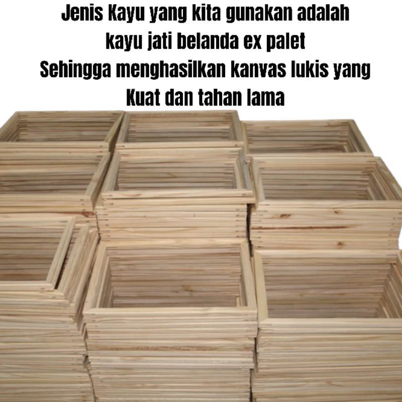 

spanram kanvas lukis/spanram kayu lukis