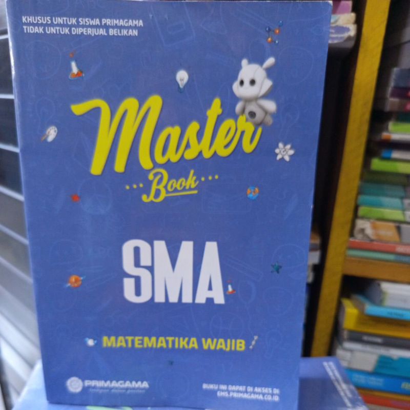 BUKU SOAL2 MASTER BOOK MATEMATIKA SMA