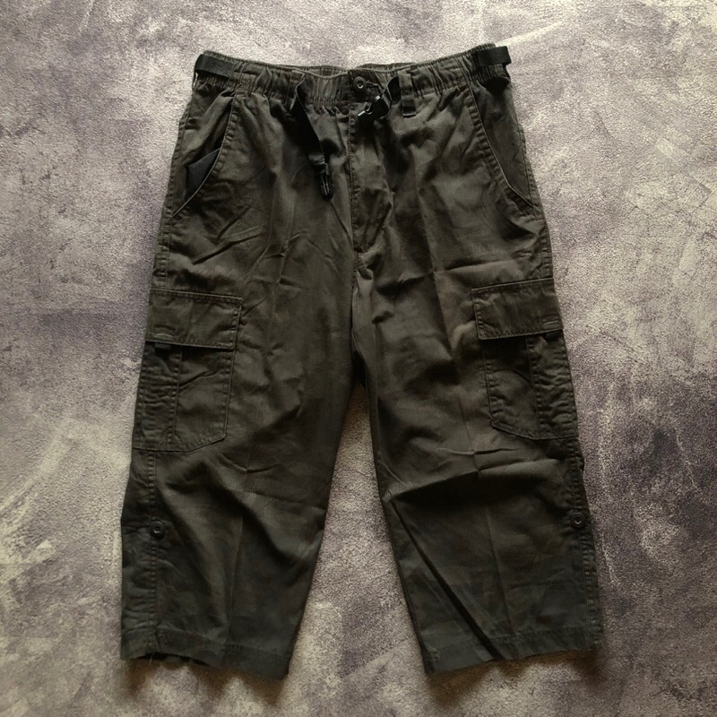 Camo Cargo Ankle Pants ROVERSTARS Second Size M Size 30(bisa dikecilkan),cargo camo second kargo sec