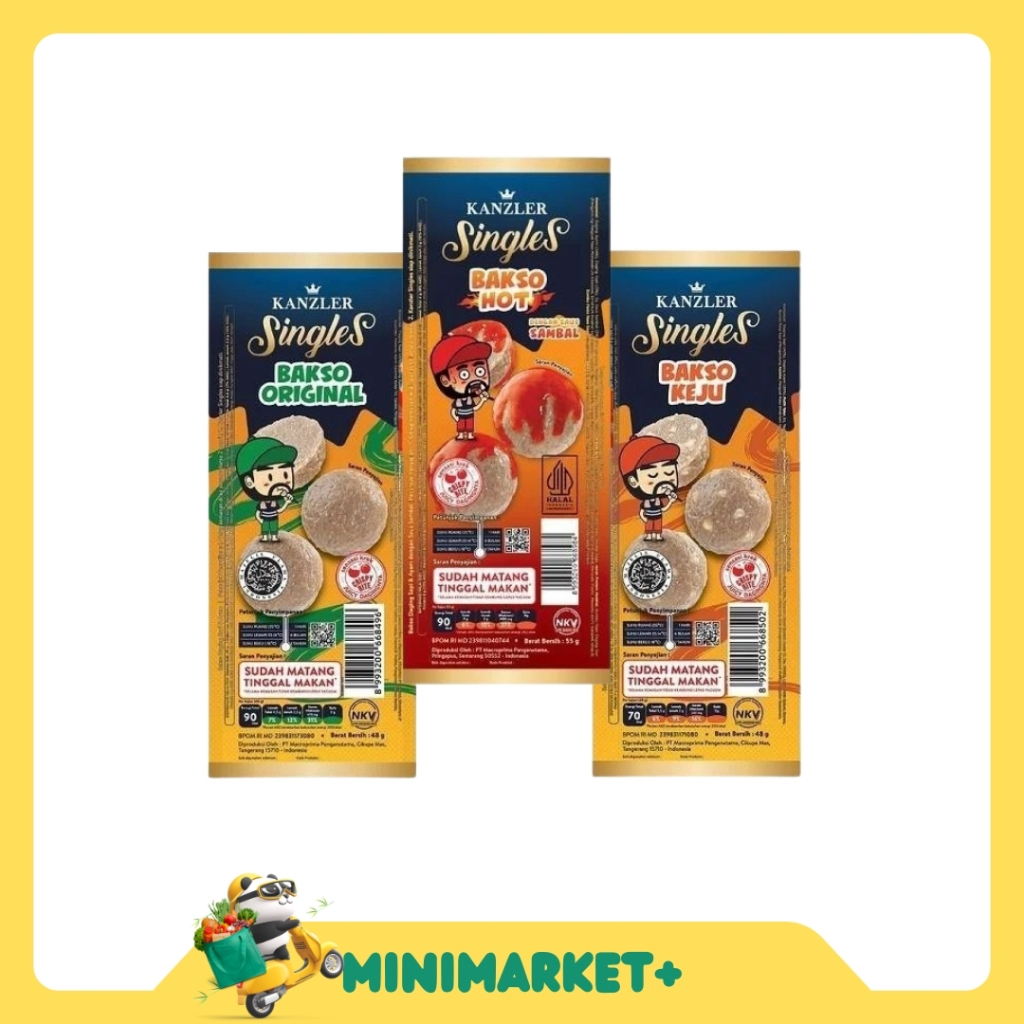 

KANZLER SINGLES BAKSO ORIGINAK HOT DAN KEJU