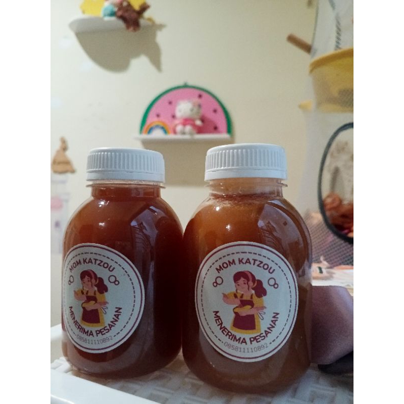 

jus apel pure with lemon