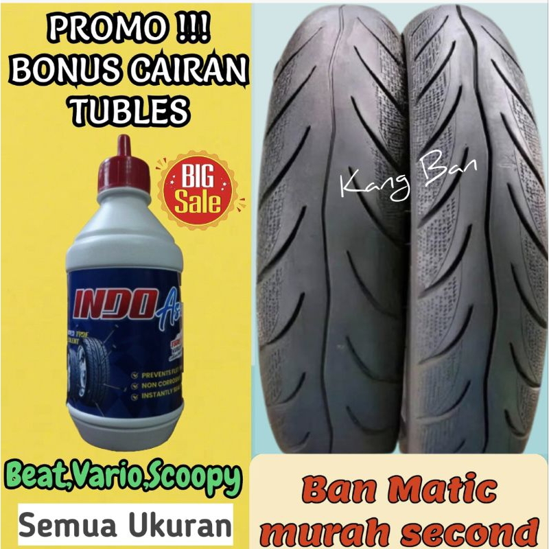 BAN TUBLES VARIO NEW 125/150 uk 100/80 & 90/80 RING 14 (SECOND TUBLES)
