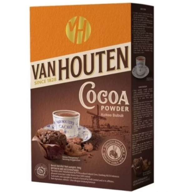 

COKLAT BUBUK VAN HOUTEN 40 GR / COCOA POWDER / KAKAO COKELAT BAKING Tiramisu Brownies