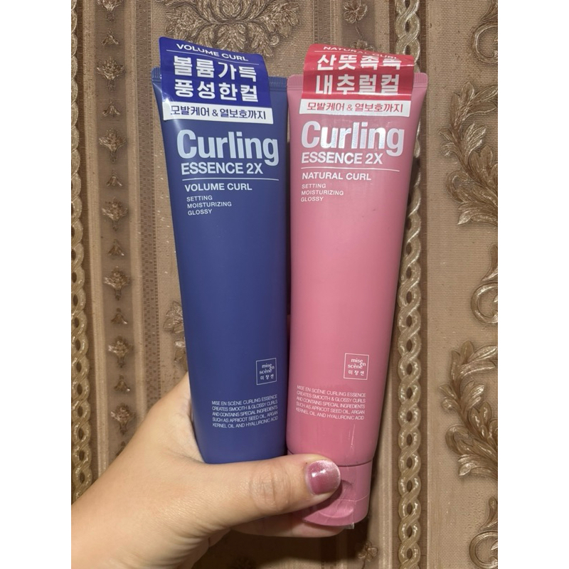 Mise En Scene Curling Essence 2X natural dan Voluke Curl 150ml