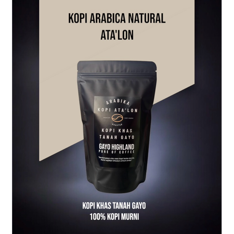 

Coffee Arabica Natural 100% kopi murni