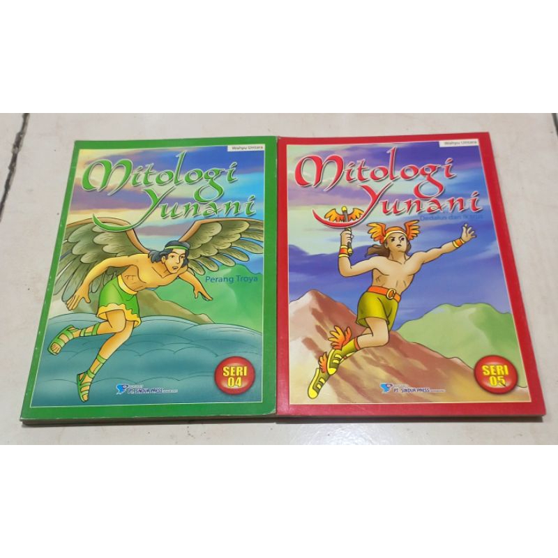 ( OBRAL ) BUKU CERITA ANAK // SEPAKET ISI 2 // DONGENG ANAK // MITOLOGI YUNANI // ORIGINAL
