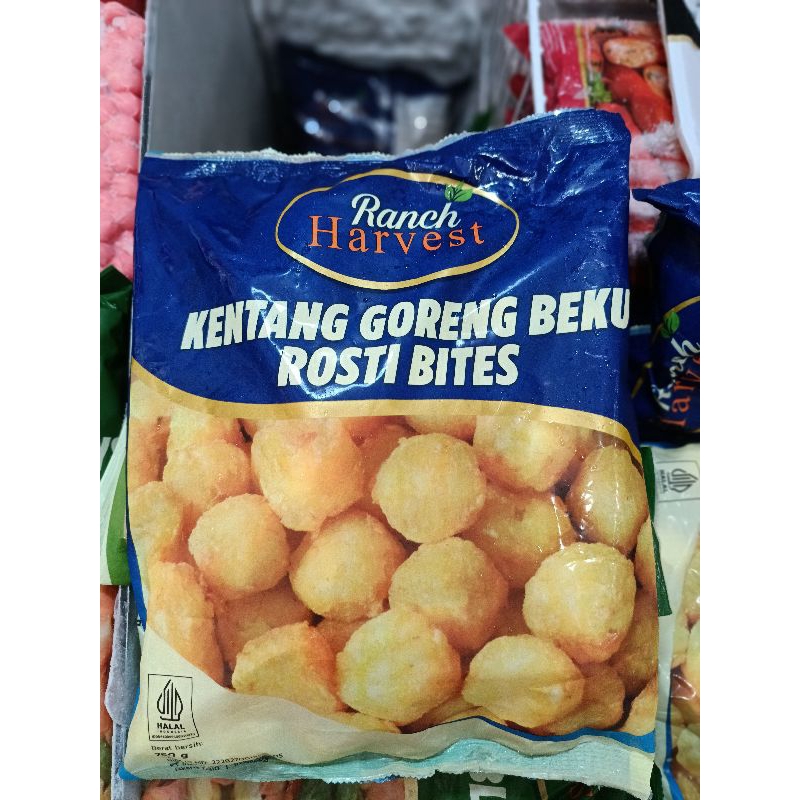 

Harvest kentang goreng pompom Rosti bites