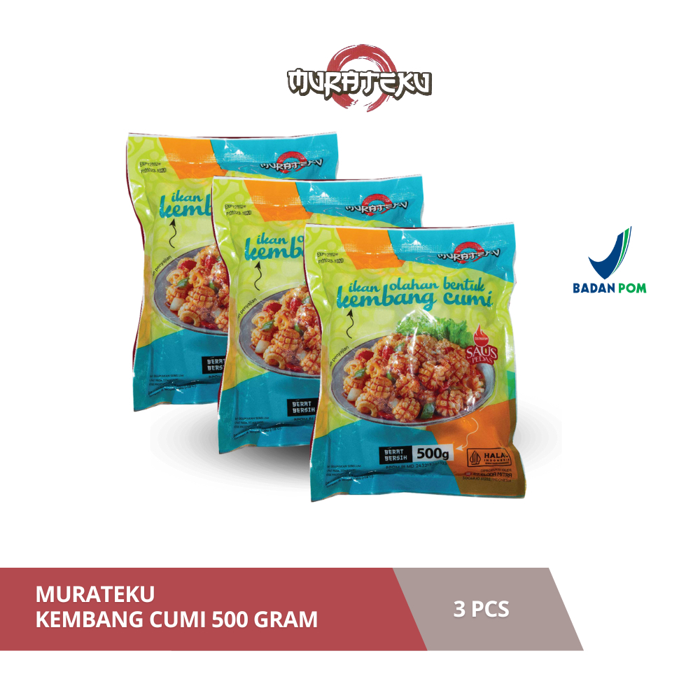 

Murateku Kembang Cumi 500 Gram - 3 Pcs