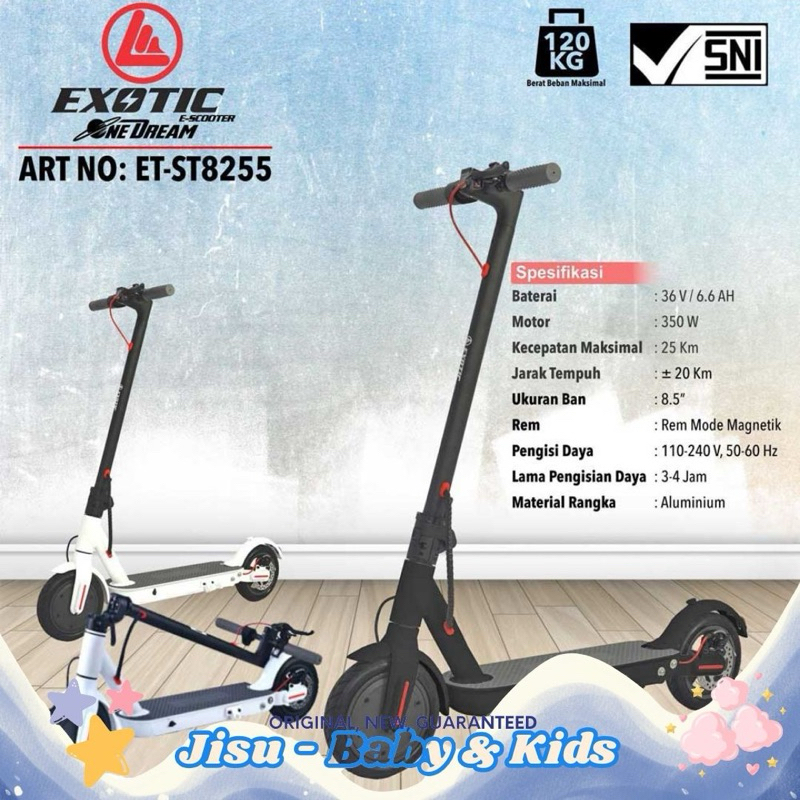 SMART Balance HOVERBOARD Skuter Listrik Exotic ET-ST8150 Anak & Dewasa