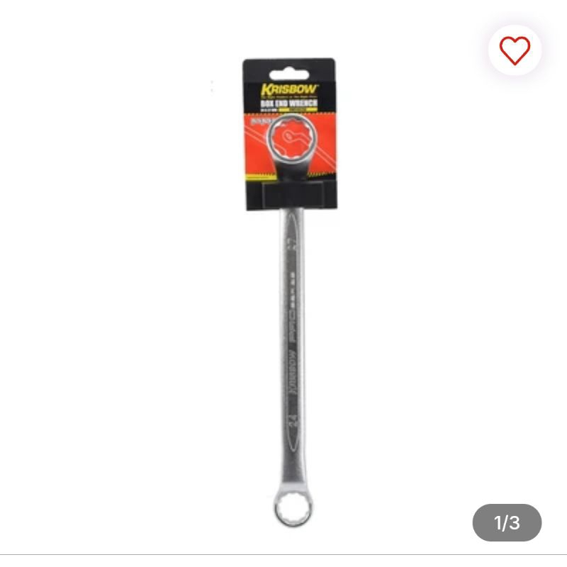 Krisbow Kunci Ring 24x27mm