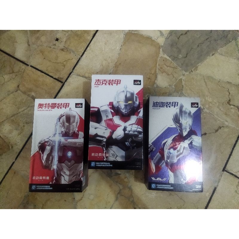 ZD Toys Ultraman Hayata Shinji Ultraman Tiga Suit Ultraman Jack Netflix