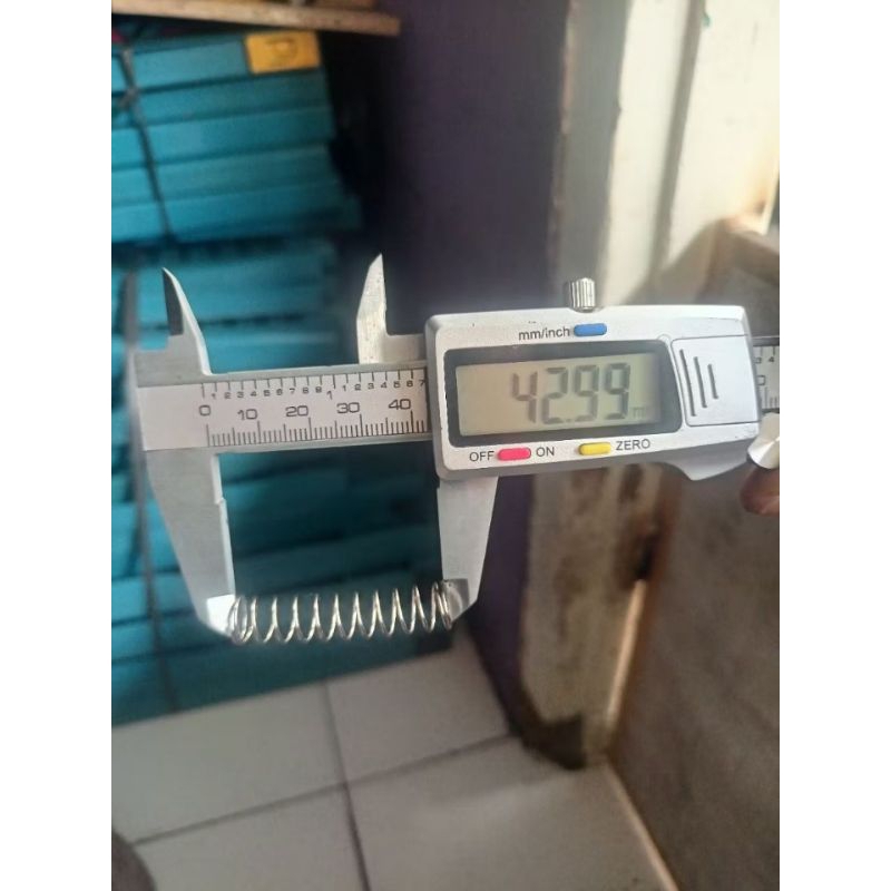 per spring tekan kawat 05 od 10mm panjang 4.5 cm