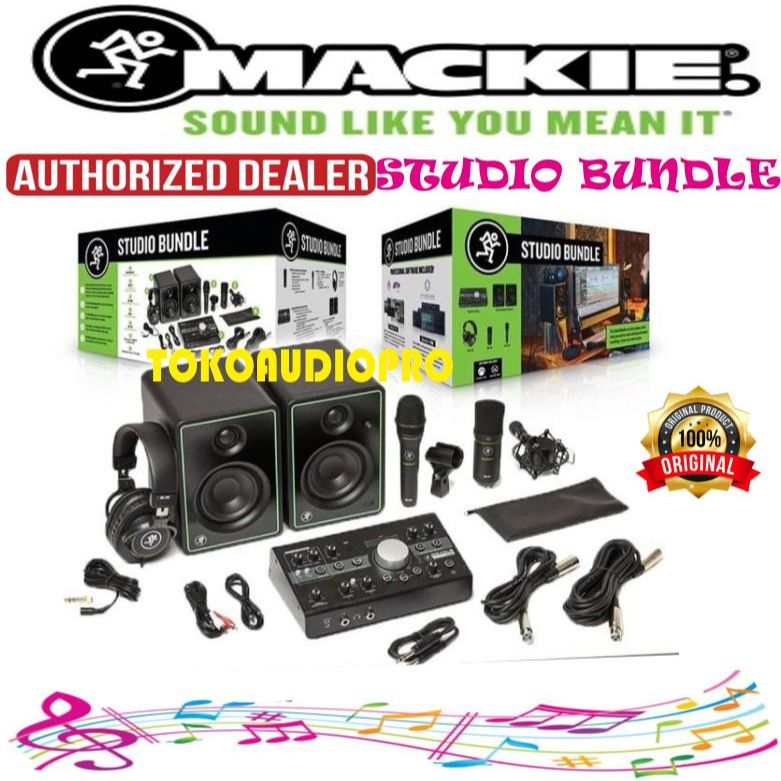 Mackie Studio Bundle Paket Recording