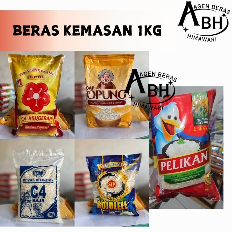 

BERAS 1KG OPUNG PELIKAN RAJALELE