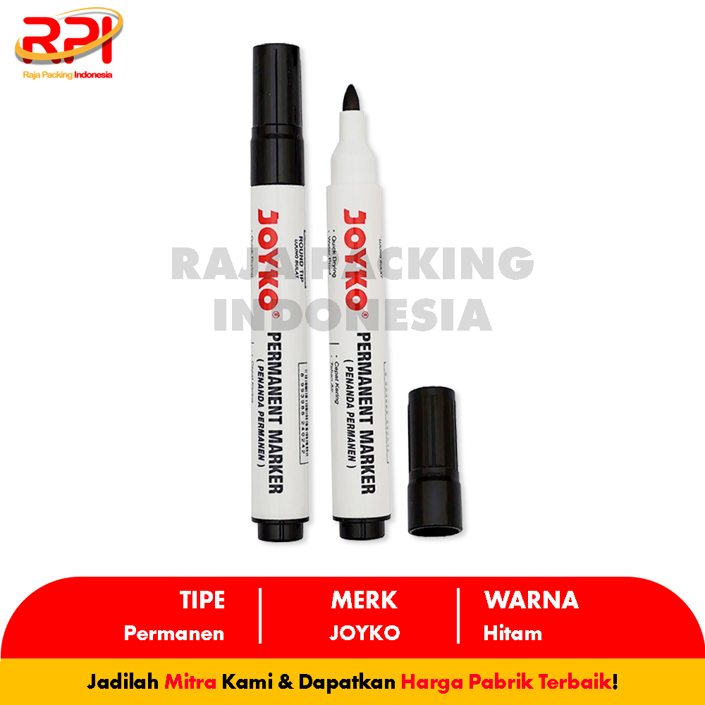 

Spidol Permanen Hitam JOYKO (RAJA PACKING INDONESIA)