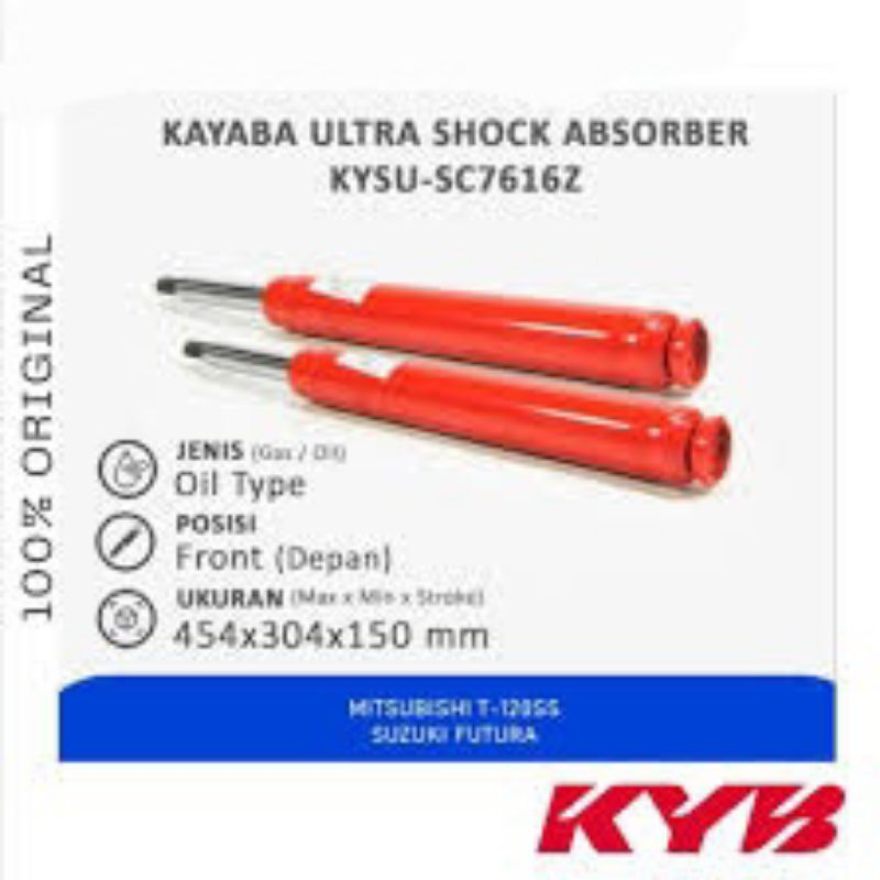 Shockbreaker Depan REFILLABLE Suzuki Futura/T120ss Original KYB