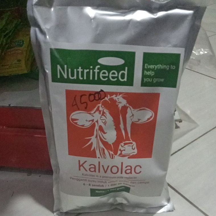 KODE V52Q KALVOLAC Kalvolac Pengganti Susu Induk Untuk Anak Kambing Cempe Pedet
