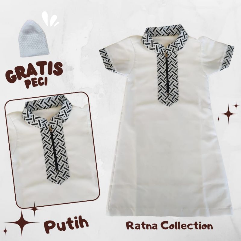 Jubah bayi batik jubah anak laki laki