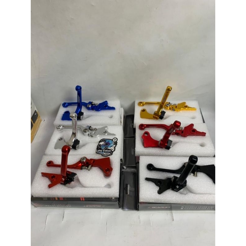 Handle Tuas Rem Kopling SCARLET CRF 150 Not Expedition Xbreak Endurotech Handle SCARLET CRF CN...