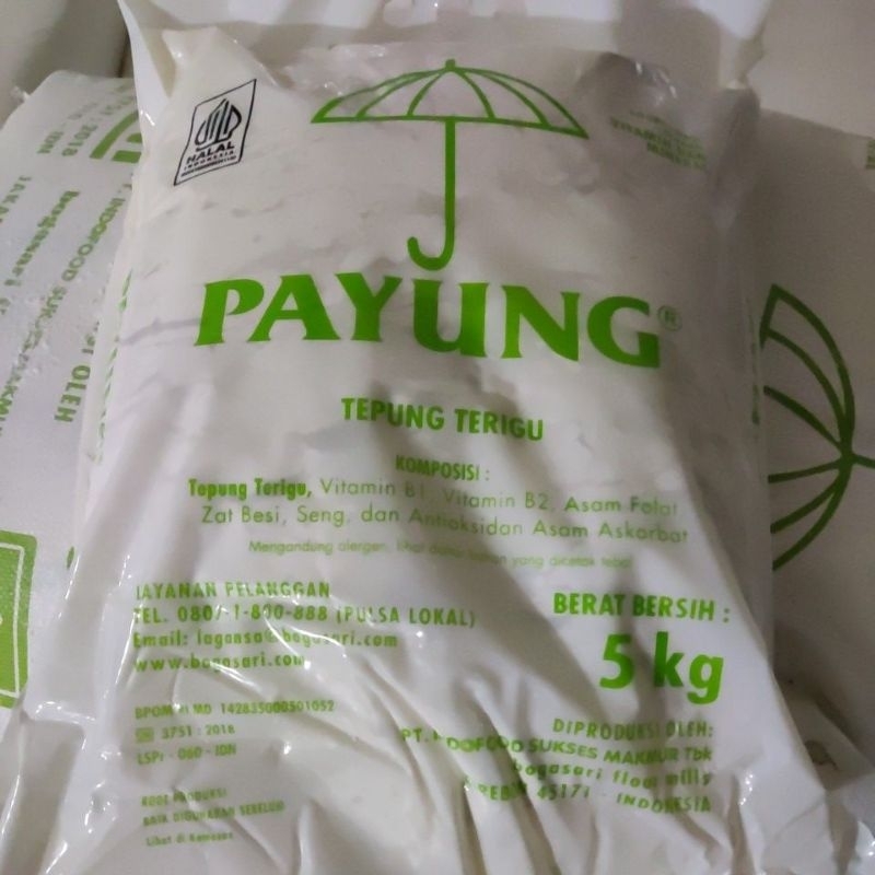 

Tepung cap payung 5 kg