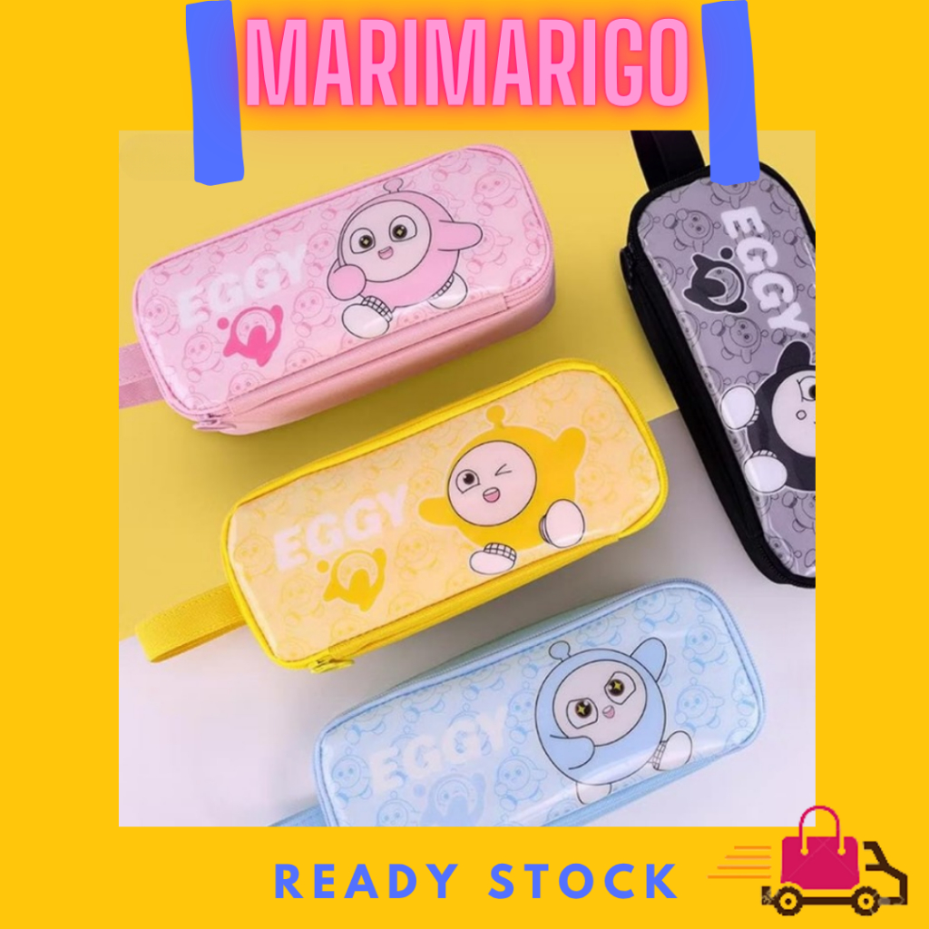 

Kotak Pensil Karakter Eggy Double Layer Lucu Tempat Pensil Sekolah Pencil Case Cute Stationery