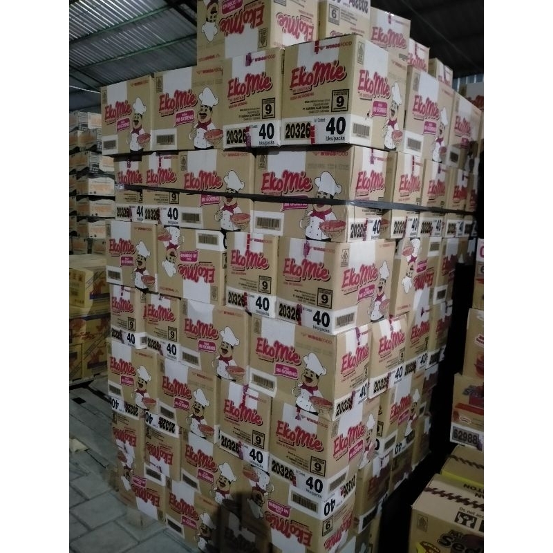 

[BHIYA] EKOMIE GORENG 1 dus isi 40 mie murah mie murah