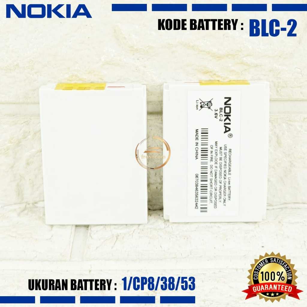 Baterai Original BLC2 / BLC-2 Compatible Hp Nokia 3310 , 3315 , 3330 , 3350 , 3560 , 3390 , 3395