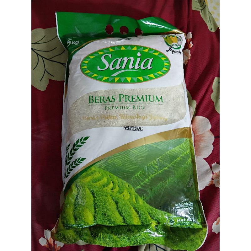 

BERAS SANIA 5 KG PREMIUM