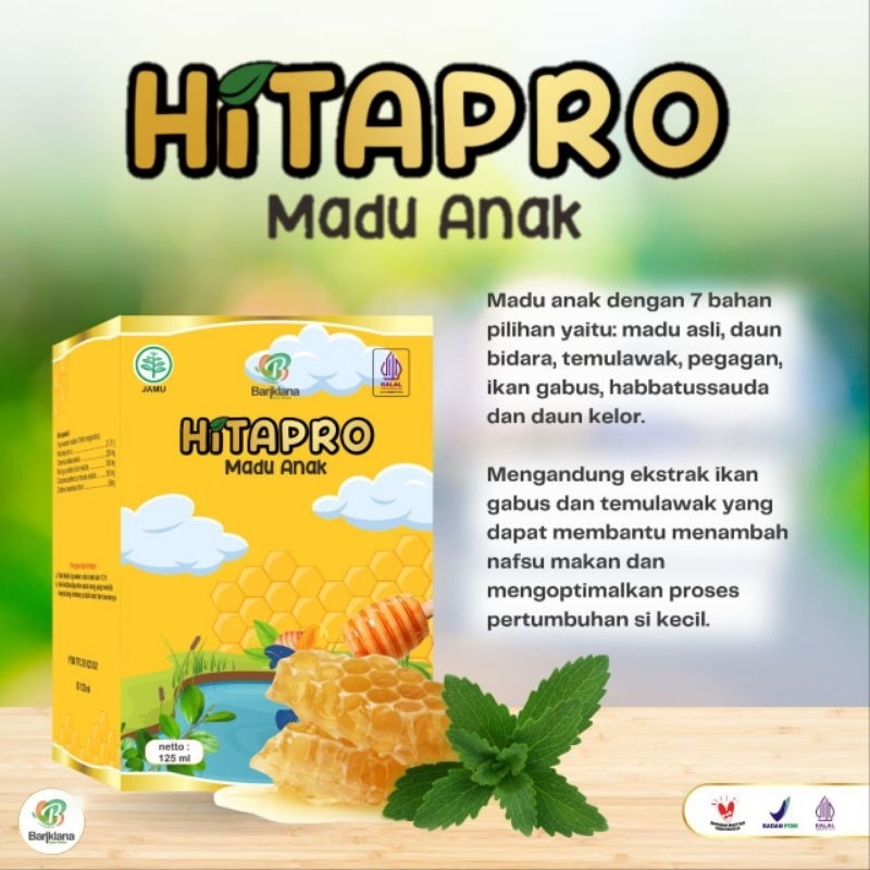 

HITAPRO madu anak 125ml